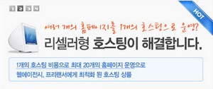 여러개의 홈페이지를 각각의 호스팅으로 운영?